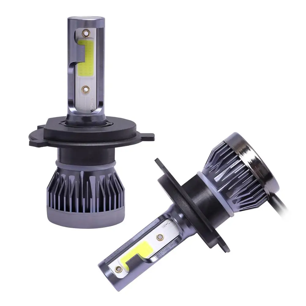 Комплект светодиодных автомобильных фар 2 шт. Mini H4 H7 6000K 3000K 8000K 72 Вт 12000 лм H1 H11 9005 HB3