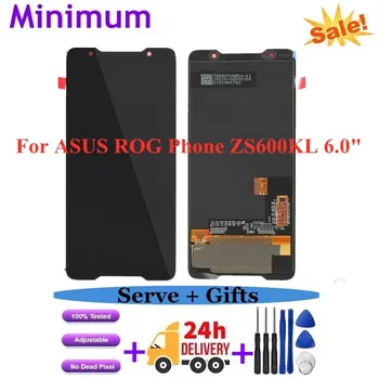 

For ASUS ROG Phone ZS600KL 6.0" AMOLED Display Touch Screen Digitizer Assembly Replacement Parts + Tools For Asus ZS600KL LCDs