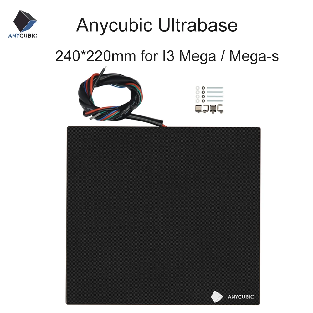 7 Sizes Ultrabase Round Glass Build Plate Hot Bed Platform 3D Printer Stickers 