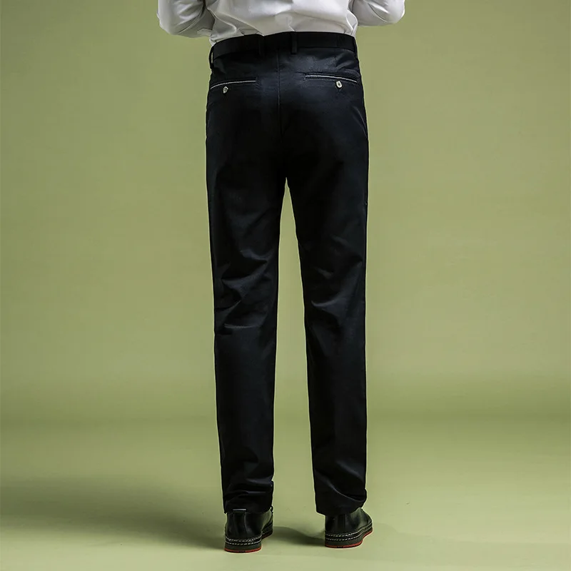 

Nw9708 No Ironing Elasticity Business Suit Pants Men's Large Size Autumn Tide Fat Plus-sized Casual Trousers Men's 31-52