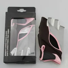 Перчатки для фитнеса Женские Дышащие гантели аппарат силовая тренировка половина пальца противоскользящие спортивные перчатки hu shou zhang тонкие дышащие