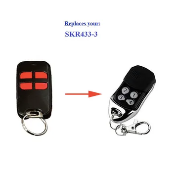 

For SKR433-3 garage door replacement remote control rolling code 433,92mhz free shipping