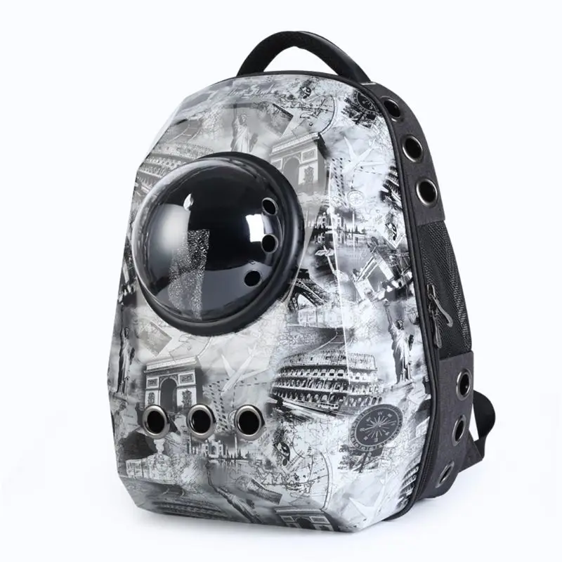 

Pet Cat Carrier Bag Backpack Astronaut Space Capsule Puppy Travel Outdoor Organizer
