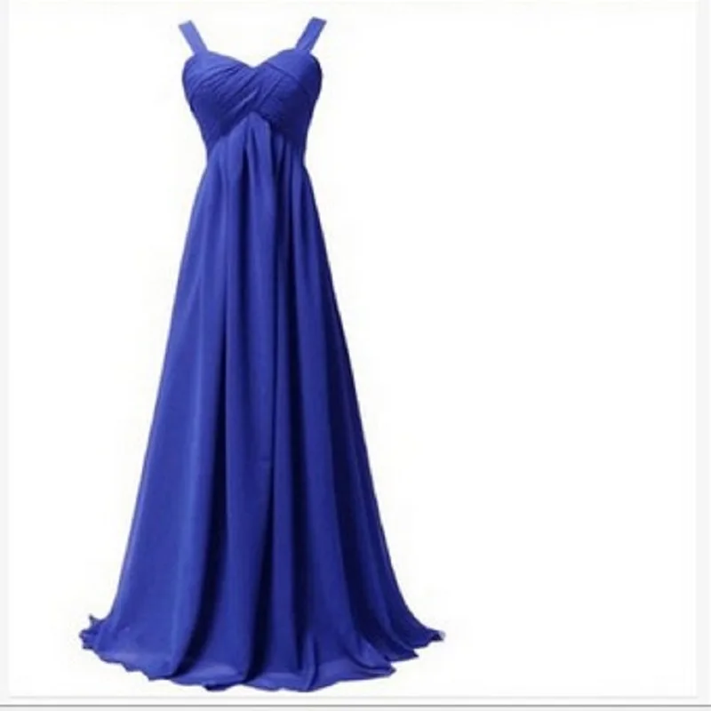 Royal blue Alilove, новинка,, длинное белое/красное/Королевское синее/темно-фиолетовое/светильник фиолетовое платье для невесты, женское элегантное платье - Цвет: Royal blue