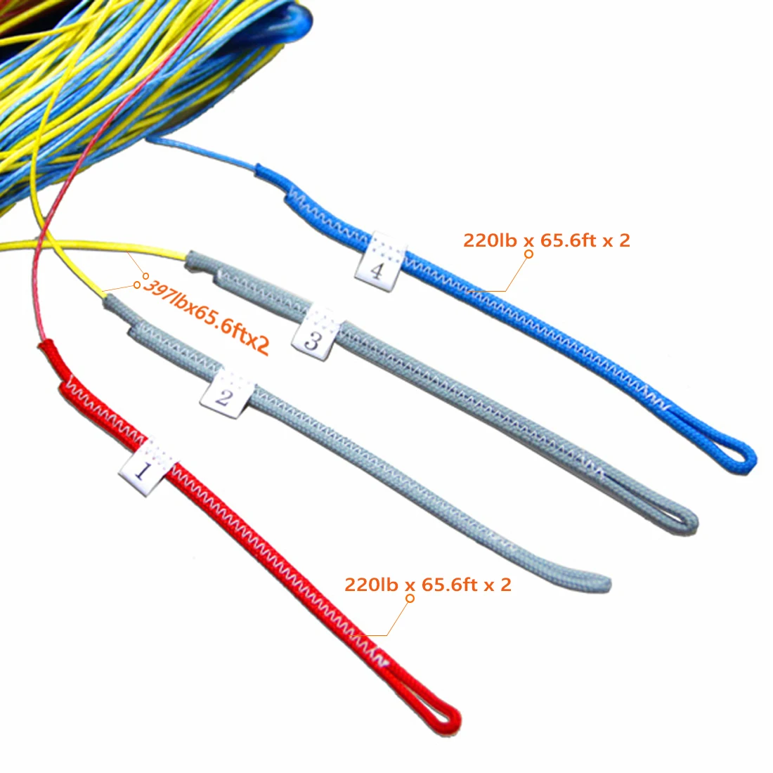 High Quality 2*20m Dyneema Kite Line String for Power Kitesurfing Toy Accessorie 