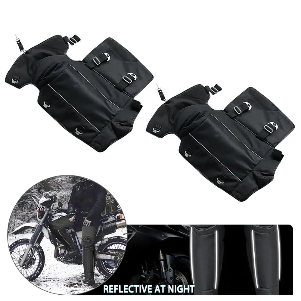 

Top Quality Fashion Windproof Waterproof Keep Warm Winter Motorcycle Rider Knee Pads Thickened Fluff Oxford Cloth Wholesale CSV