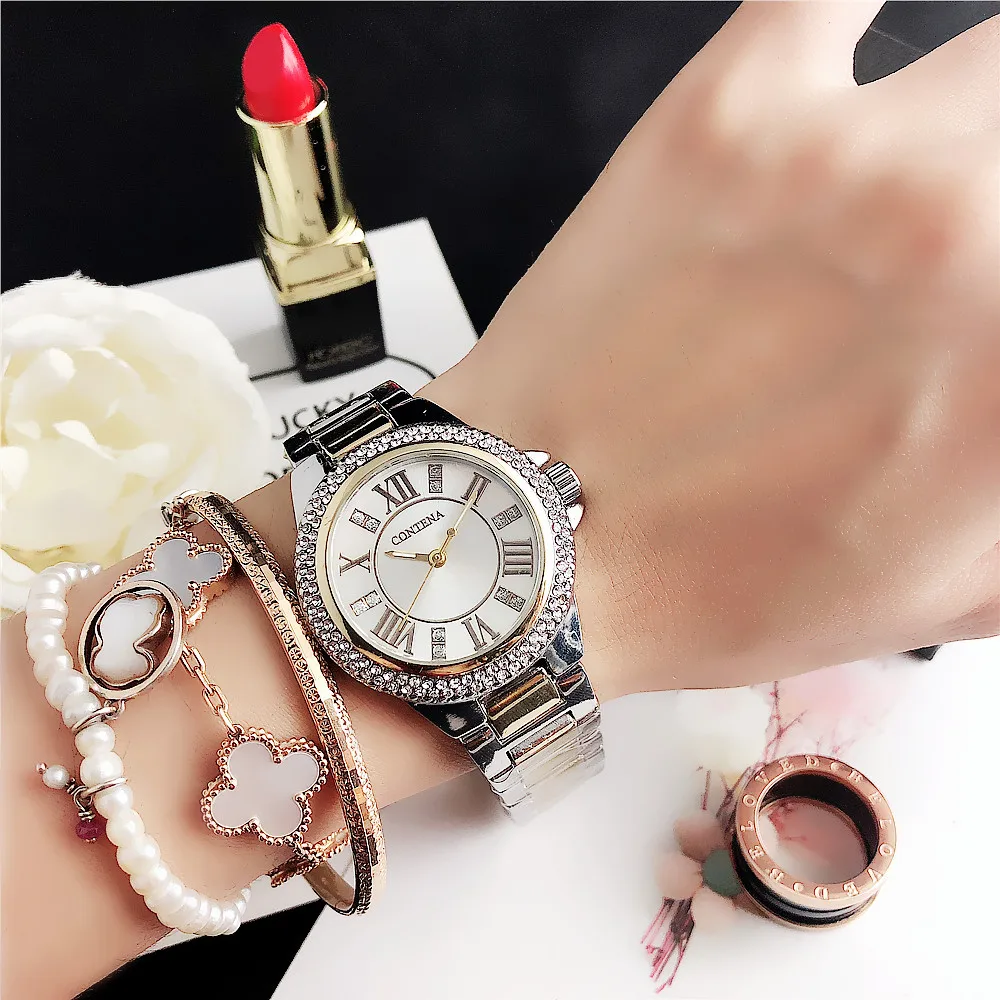 

7224TMFL bright Korean version of the small plate watch lady watch girl quartz Kuangchen Nadu tide