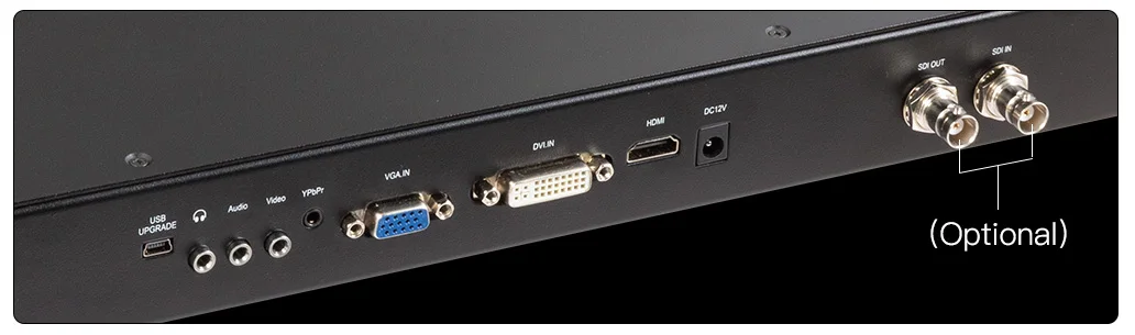 SC173-HD-56 17.3 Inch 1RU Pull Out Rack Mount Monitor Full HD 1920x1080  for Bro