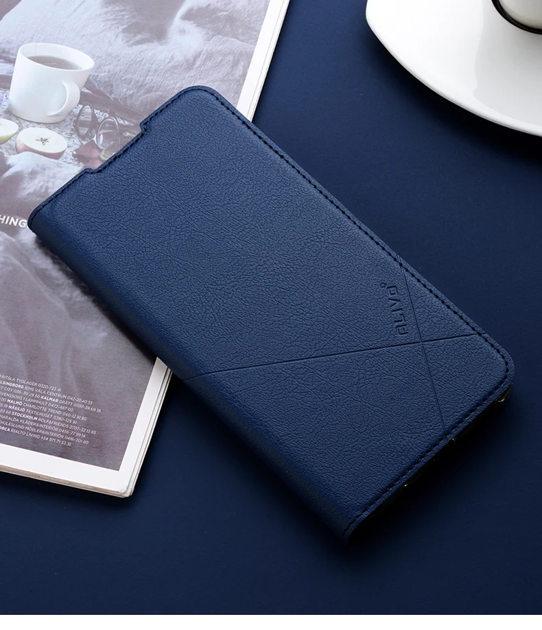 Xiaomi mi 9t pro чехол Роскошный тонкий PU кожаный бизнес серии Флип Чехол подставка для