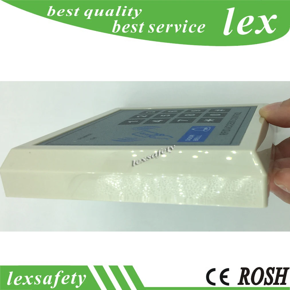 125Khz Door Access Id Password Card Entrance Guard All-In-One Machine,Keypad Integration Access Control Reader+2PcsFree Key Tags