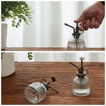 

Plant Flower Glass Watering Pot Potted Plant Watering Pot Portable Sauce Liquid Dispenser Watering Tools For Flower Waterers