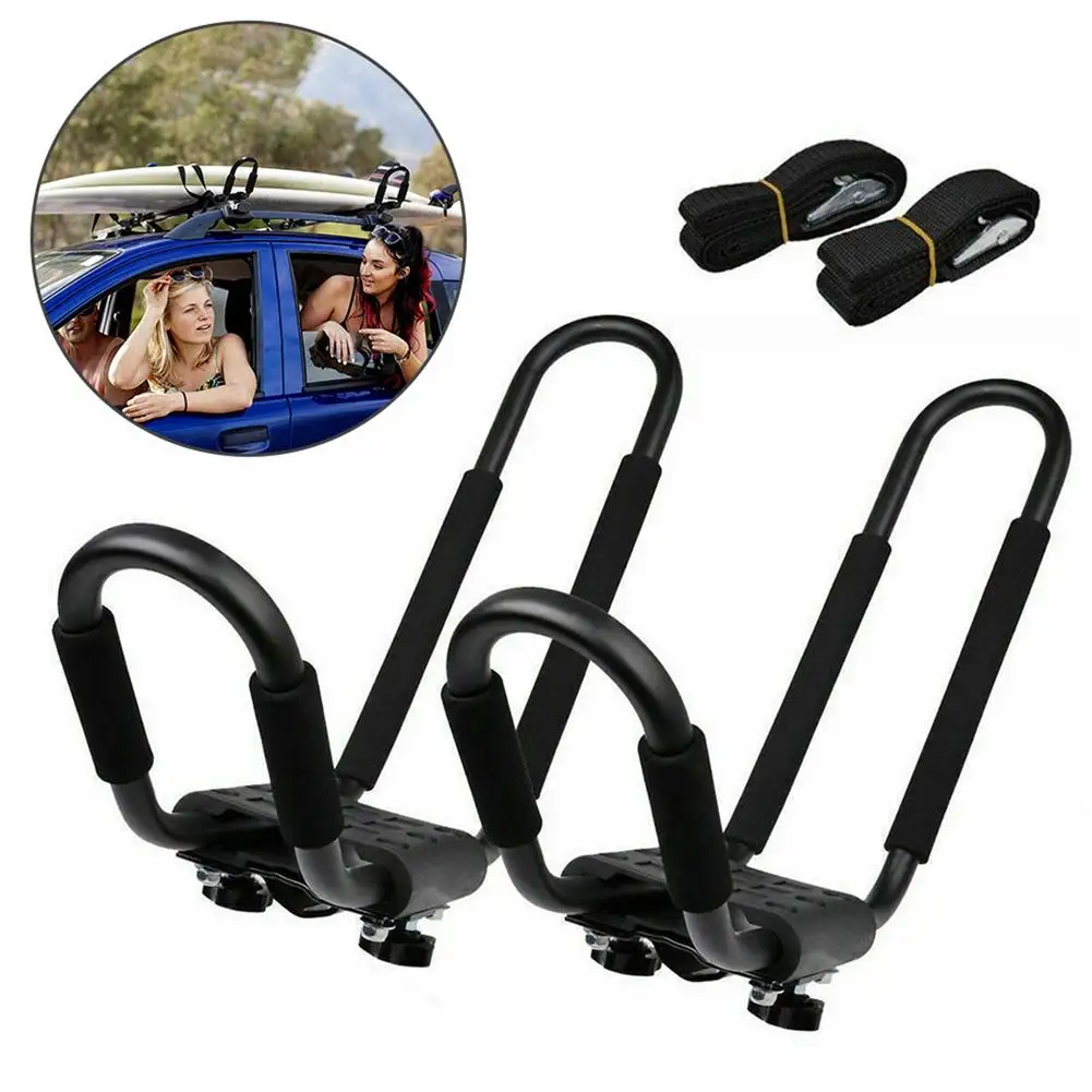 2PCS Kayak Roof Rack Universal Rooftop Rack Carrier For Kayak Canoe