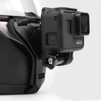 

Full Face Helmet Chin Mount Holder for GoPro Hero 8 7 6 5 3 Motorcycle Helmet Chin Stand Camera Accessories for Go Pro