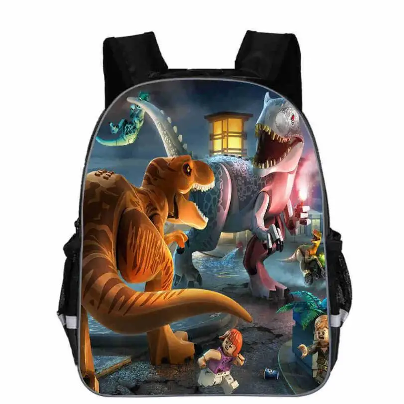 

11-16inch Popular Animal Printing Dinosaur Backpack For Kids Jurassic World Fallen Kingdom Bags For Girls Boys Children School