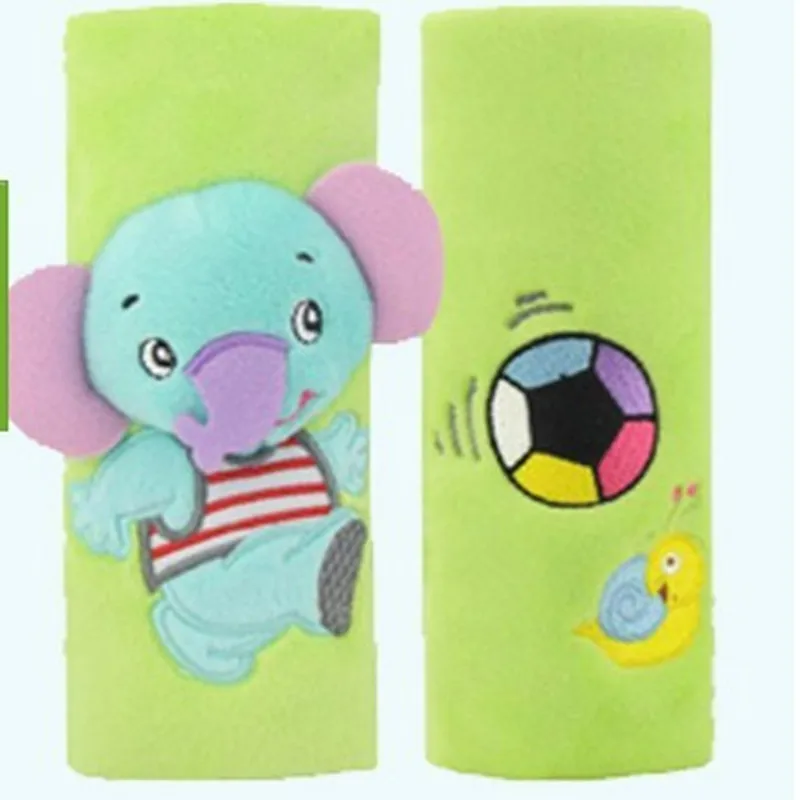 1pc Cartoon Seat Belt Shoulder Safety Belts Zoo Animals Lion Monkey Security Car Seats Strollers Prams Accessories