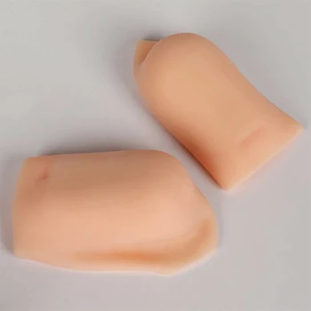 

Hot 1Pair Invisible Height Increased Insoles Silicone Heel Socks for Women Men PLD