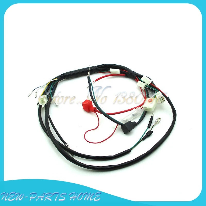 Жгут проводов для 50cc 70cc 90cc 110cc 125cc 140cc 150cc Электрический старт двигателя мотоцикла Dirt Pit Bike