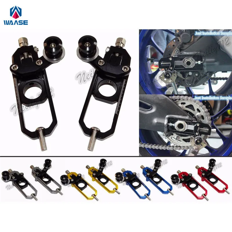 waase Chain Adjusters with Spool Tensioners Catena For Honda CBR600RR