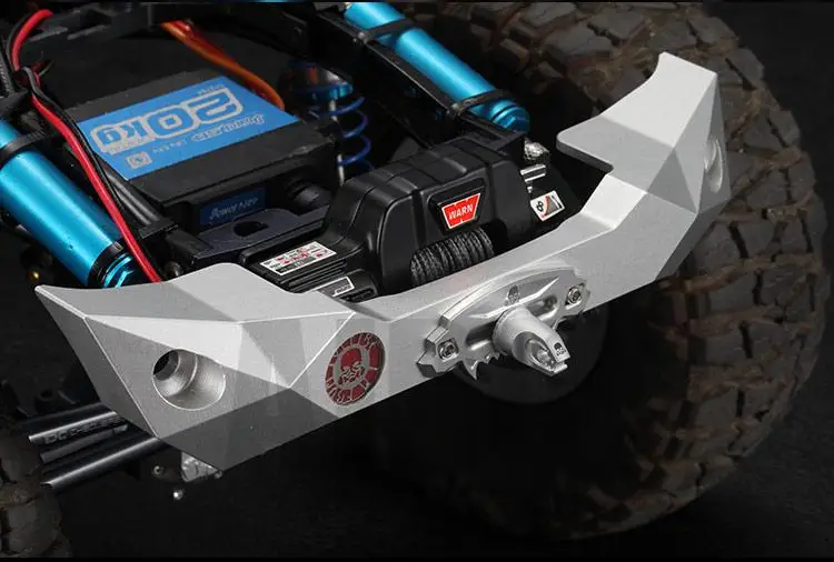 MS 1:10 TOPFIRE Top Fire JEEP Wrangler Модифицированная металлическая лебедка с тигром осевая SCX10