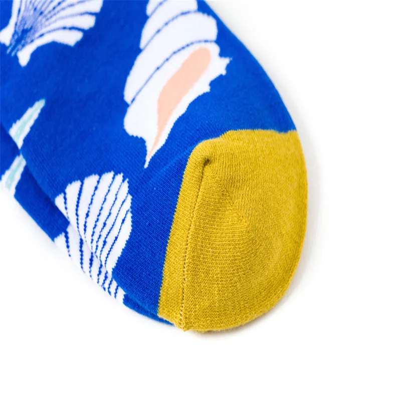 Модные креативные носки унисекс серии "Океан", носки в стиле Кита, акулы, морской конек, Harajuku, женские забавные зимние хлопковые носки
