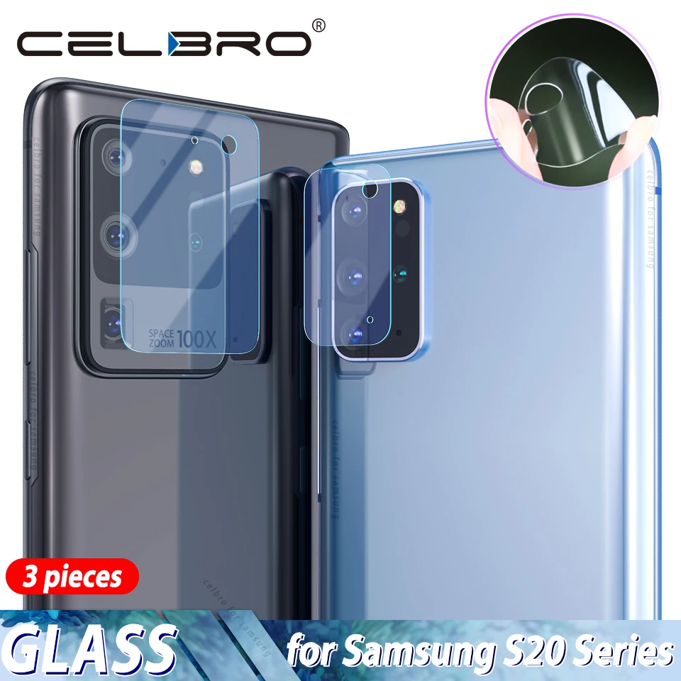 Ультратонкое стекло для камеры Samsung Galaxy S20 Ultra Plus защитное пленка + Note 10 закаленное