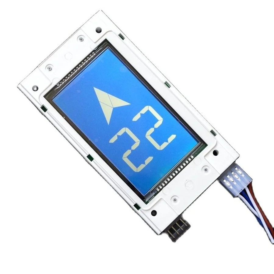 

1pce Elevator LCD Screen 4.3 Inch Display Board STN LMBS430-V3.2.2 Blue Black Screen