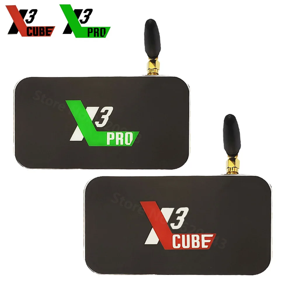 ТВ приставка UGOOS X3 cube x3 pro Smart TV Box 2 4G/5G WiFi 1000M Amlogic S905X3 Android 9 0 Гб DDR4 16 4K