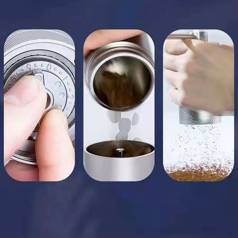 Blue New 1zpresso Q2 Portable Coffee 