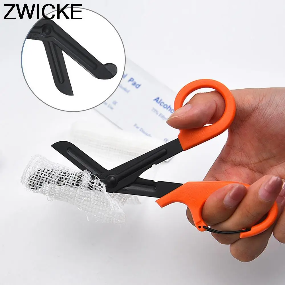 Nurse Trauma Scissors Nursing Survive Paramedic Medical Rescue Scissors Gauze Bandage Emergency First Aid Shear for Outdoor Camp