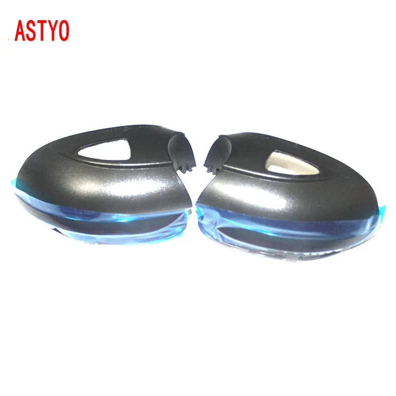 Bottom Shell hole ASTYO For VW GOLF 6 MK6 GTI R32 08-12 Touran LED Dynamic Turn Signal Light Side Wing Rearview Mirror Lamp With Bottom Shell - Испускаемый цвет: Bottom Shell hole