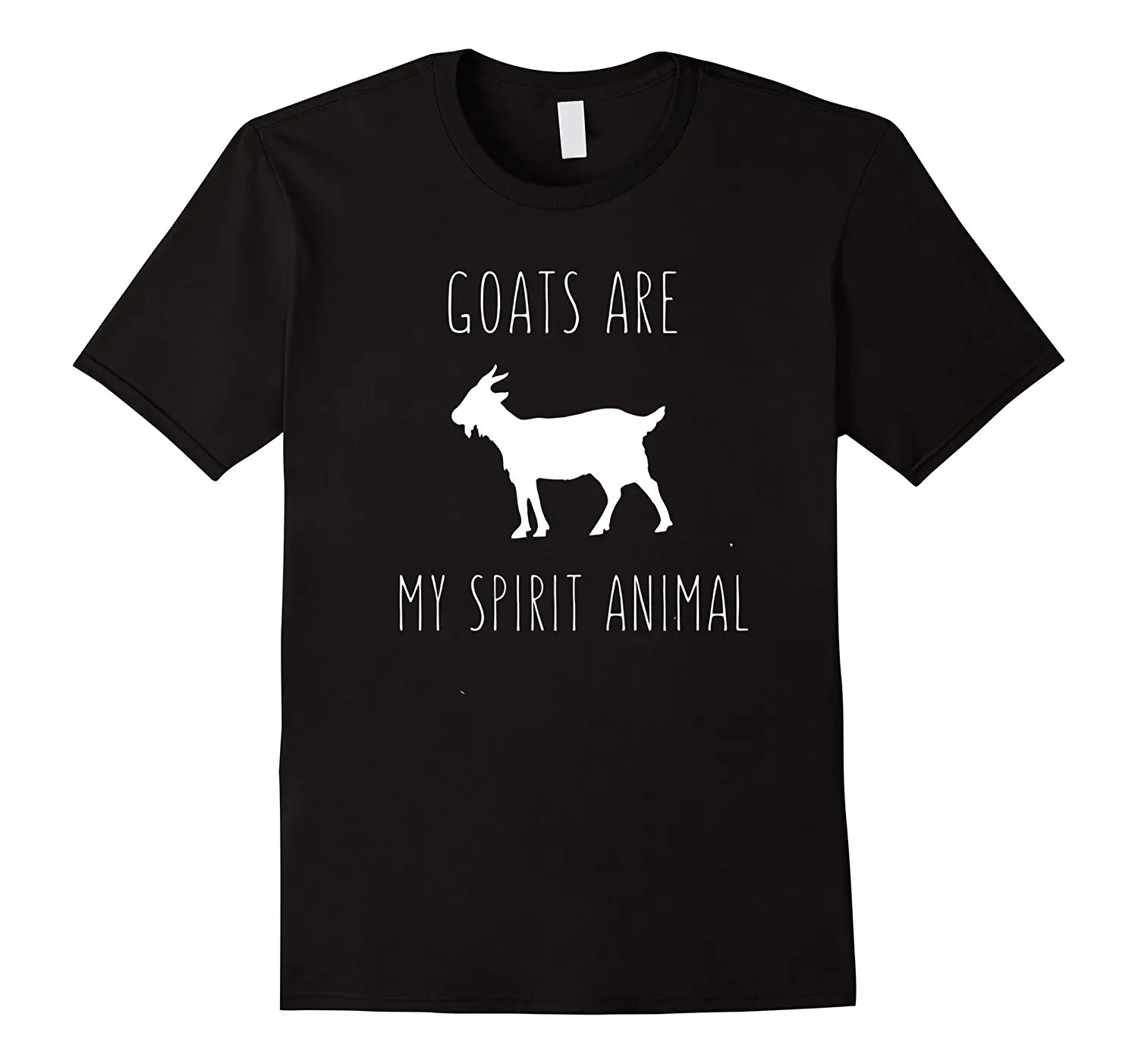 

Goats Are My Spirit Animal Goat Shirt for Men Cotton Cool Design 3D Tee T-Shirts O Neck Tee T Shirt Short Sleeve Tee