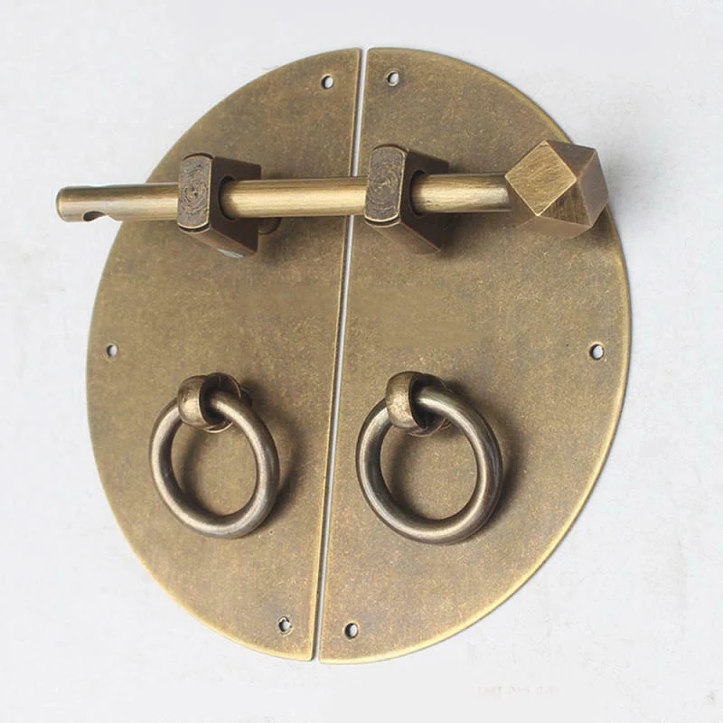 

Made Of High Quality Material Retro Chinese Antique Style Cabinet Wardrobe Furniture Door Handle Decor