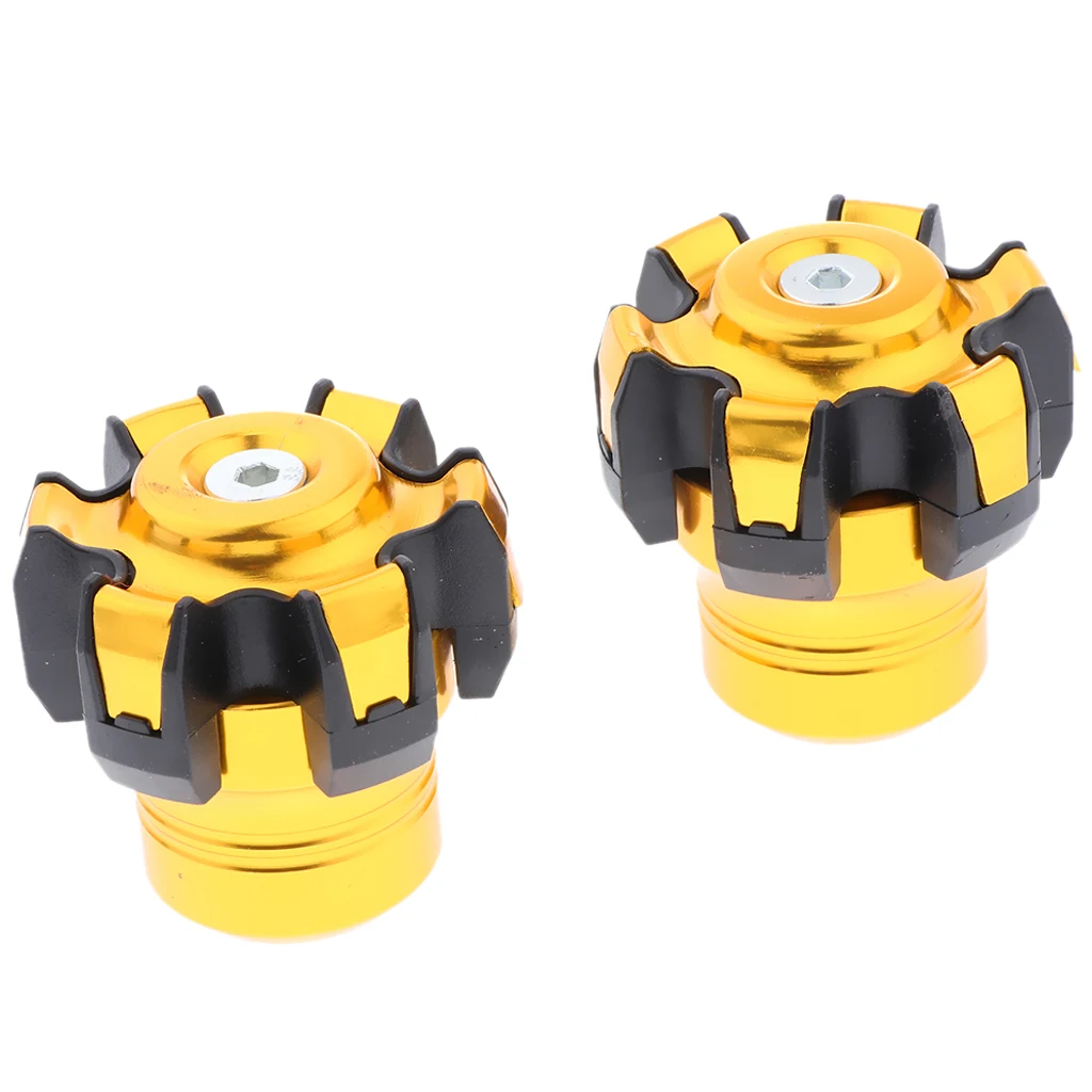 

1 Pair Universal Motorcycle Falling Protector, Aluminum Alloy Motorcycle Front Fork Frame Sliders Crash Cap