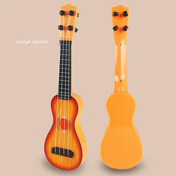 

Simulation Mini Ukulele Kids Learning Guitar 4 Strings Musical Instruments Educational Toys ZJ55