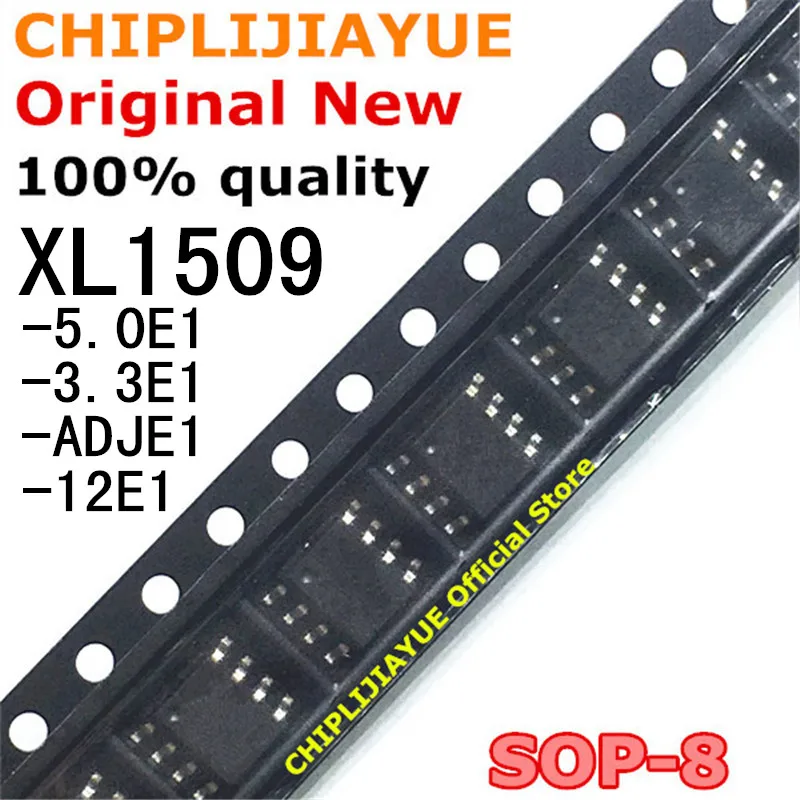 Набор схем XL1509 SOP-8 XL1509-5.0E1 XL1509-3.3E1 XL1509-12E1 XL1509-ADJE1-5 0-3 3-12 -ADJ SOP8 SMD новый и оригинальный