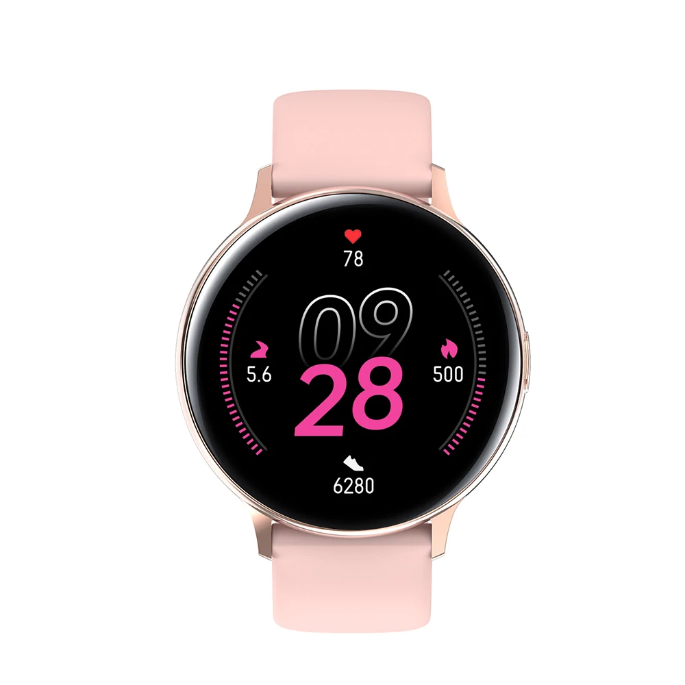 GW32 Smart Watch Women Heart Rate Monitor Nordic nRF52840 Chipset IP68 Waterproof Men Sports Smartwatch For iOS Android Phone 