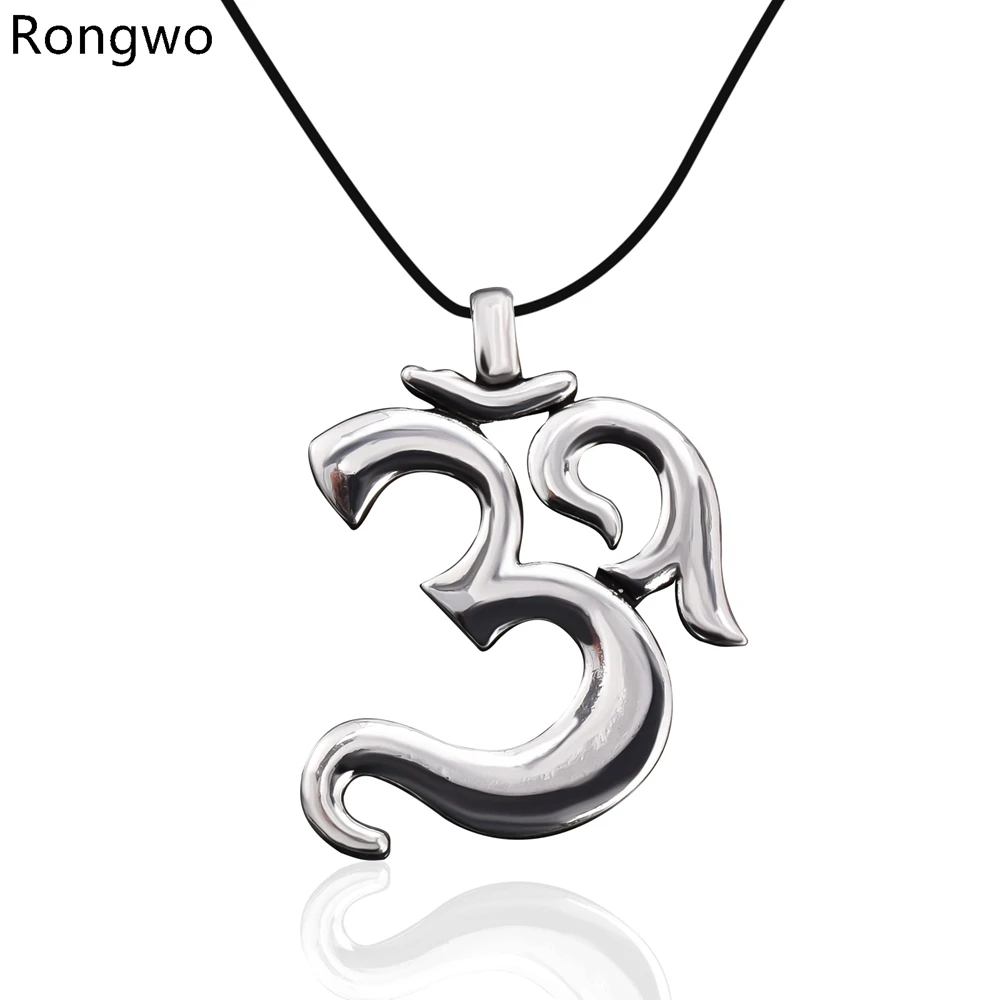 Rongwo старинное индийское ожерелье Ом индуизм винтажное модное украшение для
