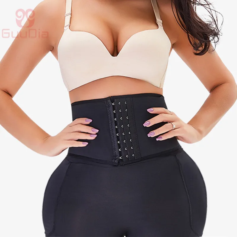 GUUDIA Butt Lifter Shapewear Body Shaper Shorts Paded Panties Control Panties Sexy Shapers Hip Enhancer Waist Trainer Shapwear