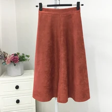 ^#Cheap Suede Velvet Midi Skirt Women Fall Winter High Waist A-line Black White Short Skirts Retro Vintage Flare Pleated Warm Skirt ^#Cheap Suede Velvet Midi Skirt Women Fall Winter High Waist A-line Black White Short Skirts Retro Vintage Flare Pleated Warm Skirt