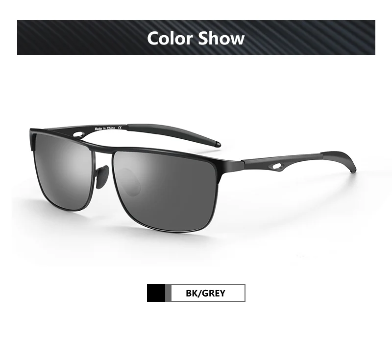 ZENOTTIC Aluminium Sport Polarisierte Sonnenbrille Für Männer Frauen Verspiegelte UV400 Anti-Glare Fahren Sonnenbrille – Detail 10