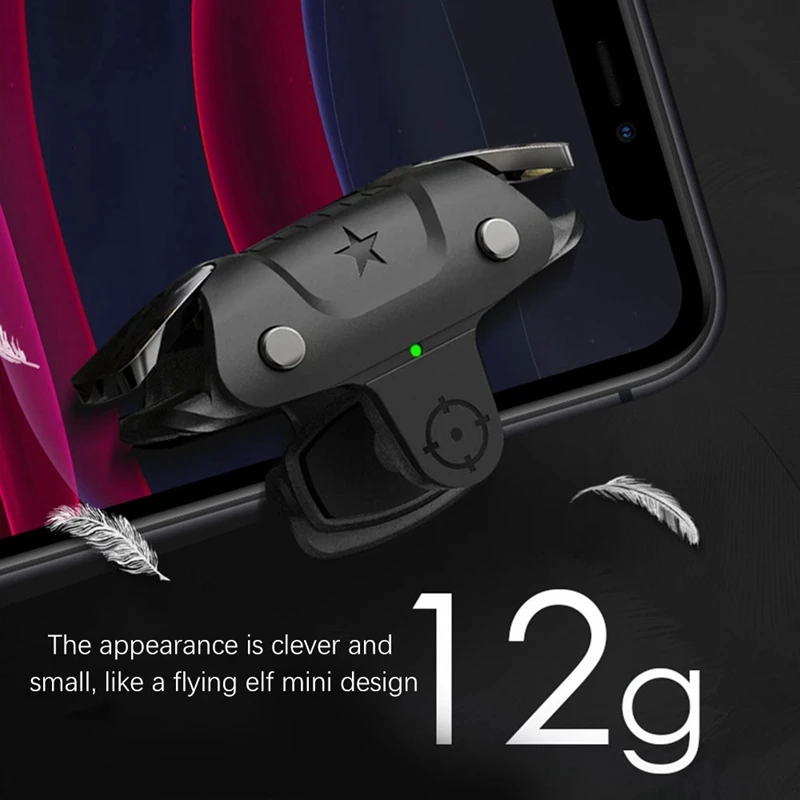 1Pcs Phone Game Controller Universal Mobile Capacitance Trigger L1R1 Fire Aim Button Joystick for IOS/Android