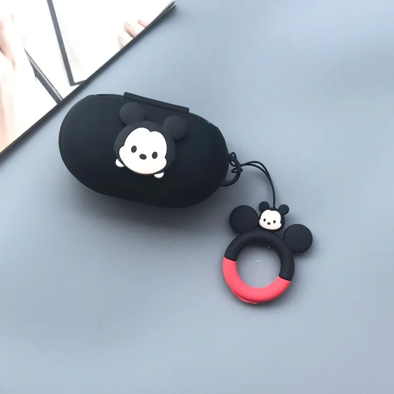 2 Силиконовый чехол с рисунком для samsung Galaxy Buds, чехол для зарядки, беспроводные наушники, защитный чехол, кольцо на палец - Цвет: 2
