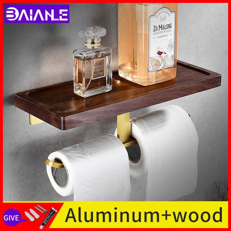 Bathroom-toilet-paper-holder-solid-walnut-screw-free-installation-wall-brushed-gold-double-rolling-paper-rack.jpg