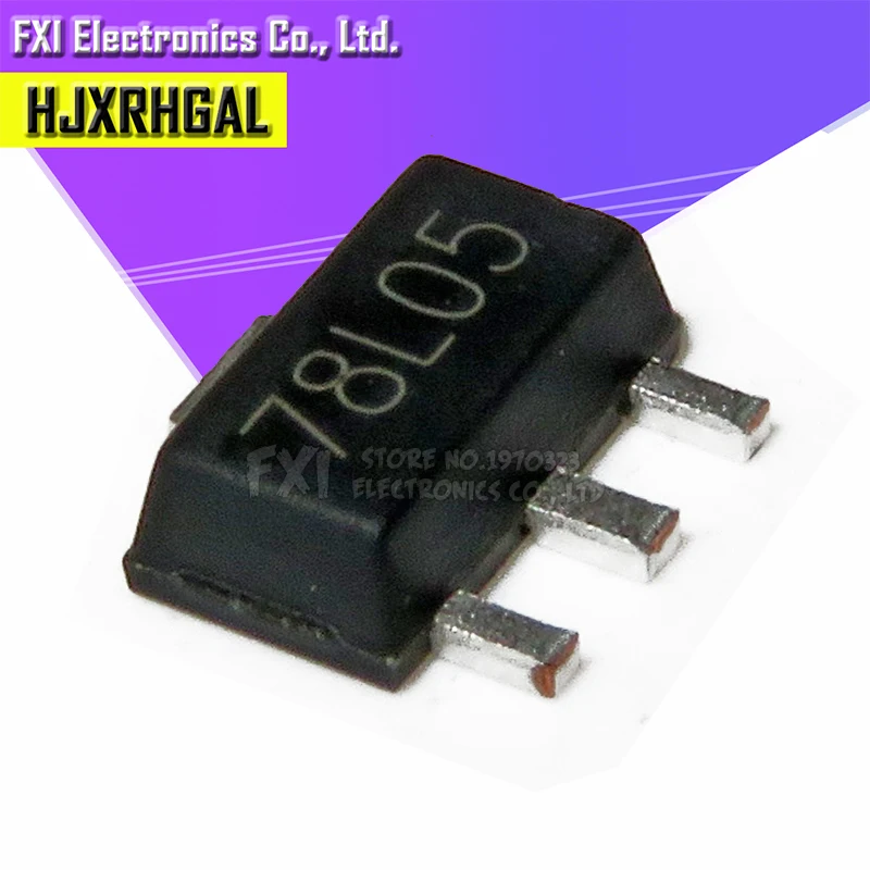 50 шт. 78L05 SOT89 SOT SMD Триод новый оригинальный| |