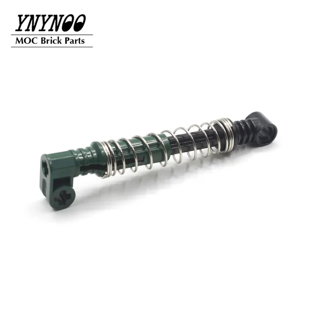 4Pcs/lot High-Tech Shock Absorber 9.5L with Soft Spring 2909c03 MOC Building Blocks Parts DIY Toys Compatible with 74741 18404 4