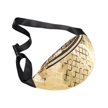 New Fashion Women Ladies Waist Fanny Packs Laser Belt Bag Travel Hip Bum Bag Small Purse Chest Pouch Bag Red Green Blue Yellow