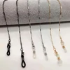 Fashion Woman Sunglasses Chain Cylinder Bead Chain Anti-Falling Glasses Eyeglasses Cord Necklace 2