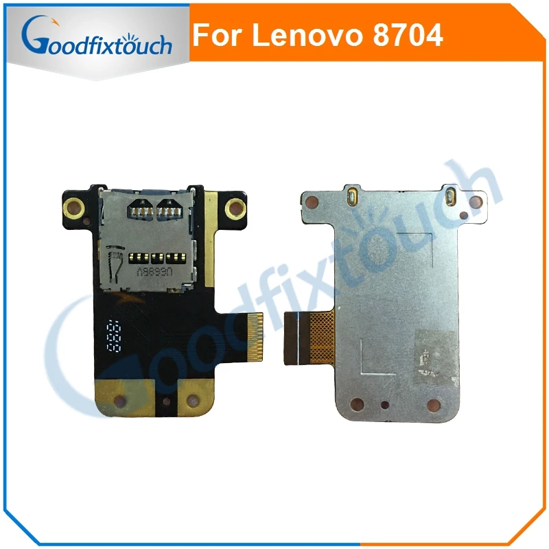 Разъем для Sim-карты гибкий кабель Lenovo Tab 4 8 Plus 8704 ТБ считыватель Sim-карт разъем