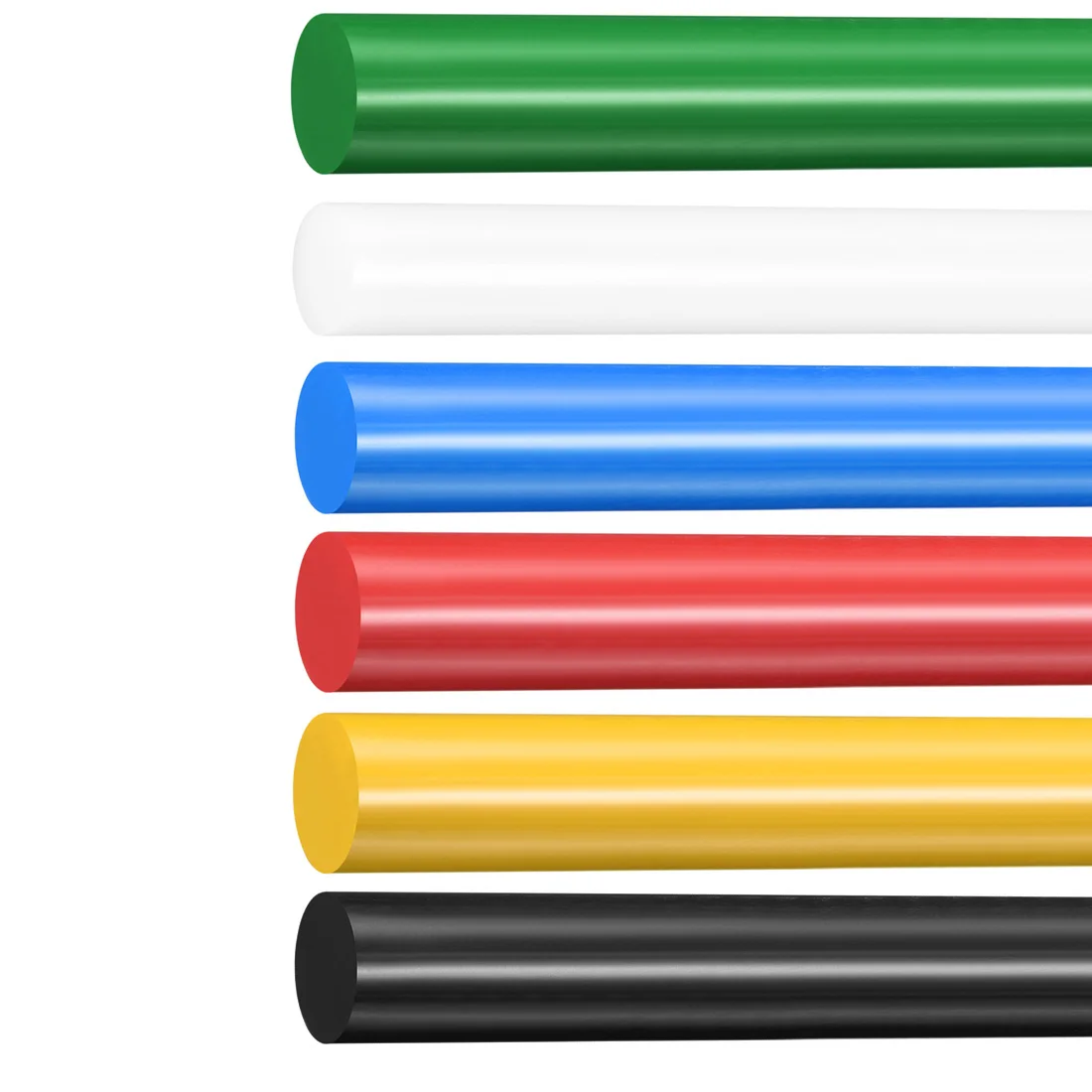 POM Rod,12mm Dia 50cm Length Black Engineering Plastic Round Bar