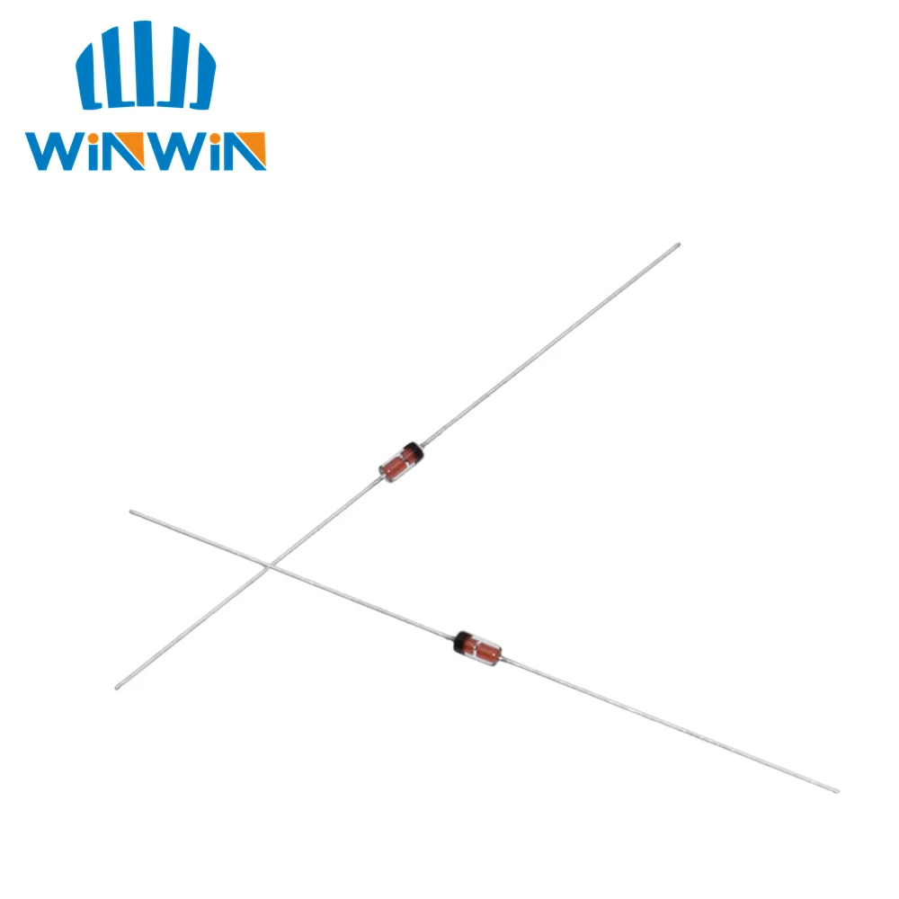 

100PCS GERMANIUM DIODE 1N34A DO-35 1N34 IN34A